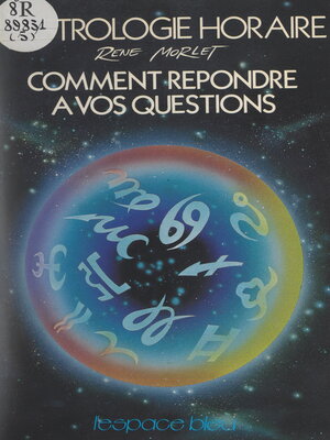 cover image of L'astrologie horaire